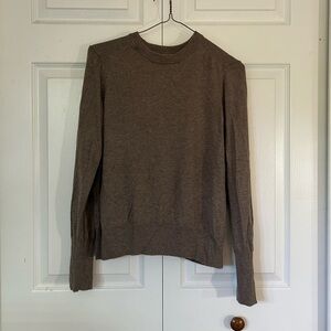 A New Day - Taupe Knit Long Sleeve